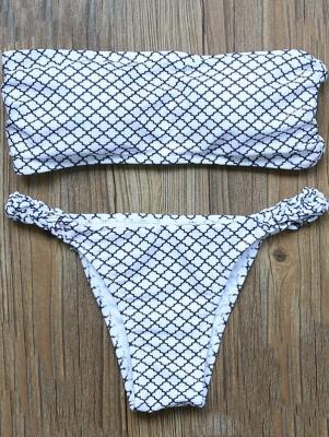 V-String Bandeau Bikini Set