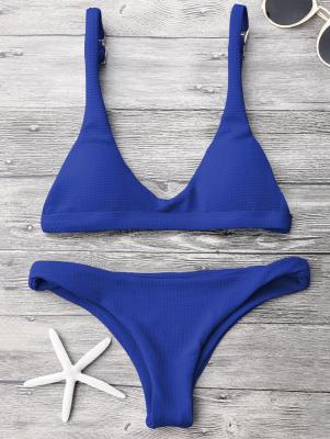 Low Waisted Padded Scoop Bikini Set