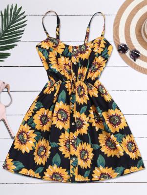 Cami Smocked Floral Mini Dress