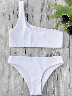 One Shoulder Bikini Set