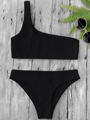 One Shoulder Bikini Set