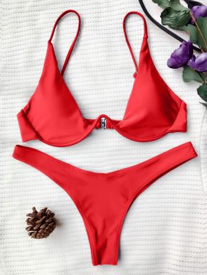 Push Up Plunge Bathing Suit