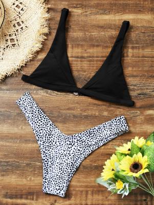 Leopard High Cut Bikini Set