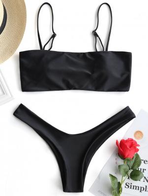 High Cut Cami Bikini Set