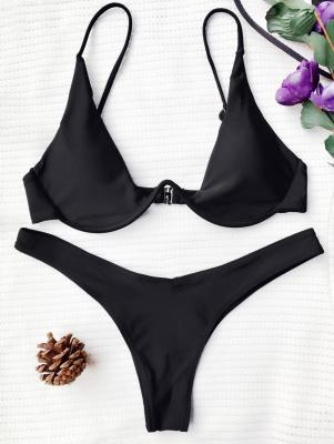 Push Up Plunge Bathing Suit