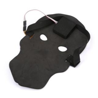 Sound Reactive LED Light Skull Mask for Trick Game Halloween