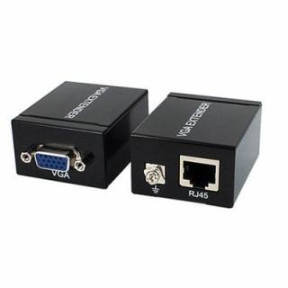 2PCS Home Network Adapter for VGA Display Signal Amplifier