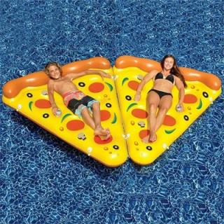 YH182 Inflatable Pizza Style Floating Mat