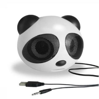 Mini Panda USB Subwoofer Speaker Music Player for Computer Desktop