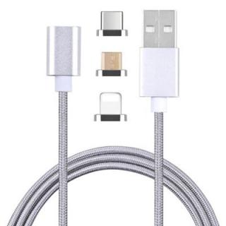 3-in-1 Quick Charging Magnetic Data Cable