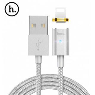 HOCO U16 Magnetic 8 Pin 2.4A Charging Data Cable 1.2M