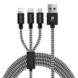 Triple Data Cable  for Apple / Android / Type-C
