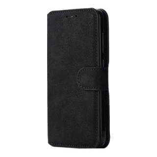 Crazy Horse Stripes PU Leather Wallet Case for Xiaomi Redmi 4X
