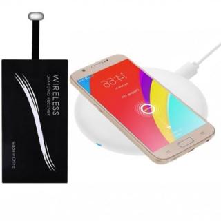 Minismile 5W/10W Ultra Slim Qi / QC Fast Quick Charge Wireless Charger Pad with Type-C Receiver Kit