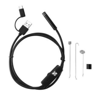 3 in 1 USB Mobile Phone 5.5MM Endoscope  2M Cable Waterproof Miniature Camera
