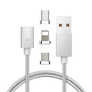 3 in 1 Magnetic Fast Charging Cable for Xiaomi/Iphone/Huawei Mobile Phone