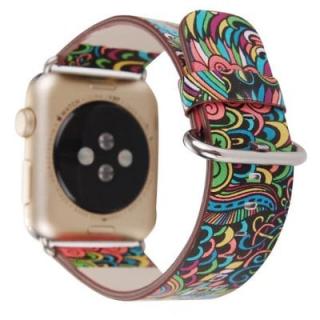 Retro Leather Watchband for Apple Watch 38mm