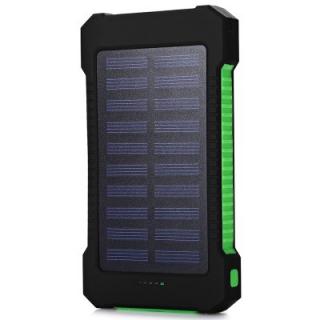 HDL - 6 Portable 10000mAh Solar Mobile Power Bank