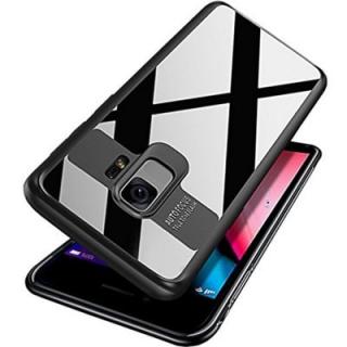 Luxury TPU + Acrylic Transparent Back Cover for Samsung Galaxy S9