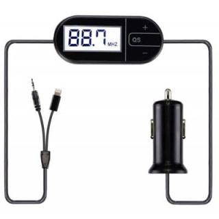 1101 3.5mm Jack Radio FM Transmitter for iPhone 8