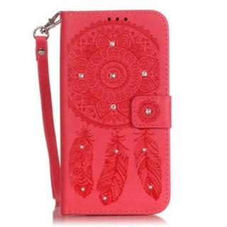 For Iphone X Case PU Leather Shock Proof bumper Case Dream Catcher