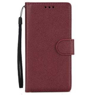 for iPhone X Horizontal Flip Wallet Leather Case with Card Slost Lanyard