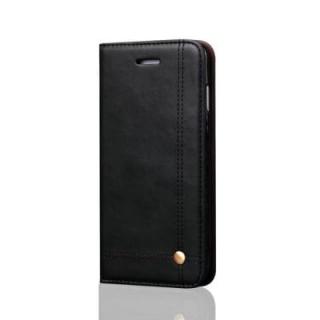 For iPhone X  Folio Antique Leather Case Magnetic Closure Leisure Stand Cover