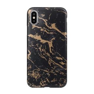 Fashion Bronzing  Tpu Scrub Marble Stone Pattern Phone Cover Case for iPhone X