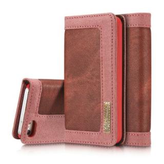 CaseMe 006 for iPhone 5/ 5S/ SE Jeans Leather Flip Wallet Stand Case with Card Cash Slot
