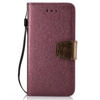 Stand Flip Full Body Cases Solid Color Pu+Tpu Leather for iPhone 6/6S