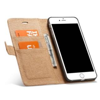 WHATIF for iPhone 6/ 6S Plus DIY Flip Wallet Protect Case with Removable Cover