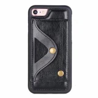 For iPhone 7 / 8 Case Luxury Wallet Fashion Makeup Mirror Leather Card Slot