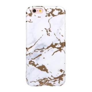 Bronzing Tpu Scrub Marble Stone Pattern Phone Cover Case for iPhone 6 / 6S