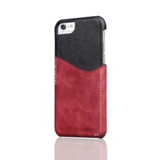 For iPhone 6 Plus / 6s Plus Back Cover Mixed Colors Geuine Leather Case