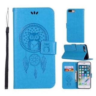 Owl Campanula Fashion Wallet Cover For iPhone 7 Plus Phone Bag With Stand PU Extravagant Retro Flip Leather Case