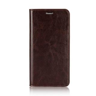 For iPhone X Case Full Grain Genuine Leather With Kickstand Function Credit Card Slots Magnetic Handmade Flip