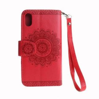 For iphone X Embossed Mantra Flower Pattern TPU Pattern