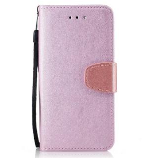 Stand Flip Full Body Cases Solid Color Pu+Tpu Leather for iPhone 7 / 8