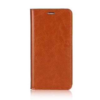 For iPhone X Case Full Grain Genuine Leather With Kickstand Function Credit Card Slots Magnetic Handmade Flip