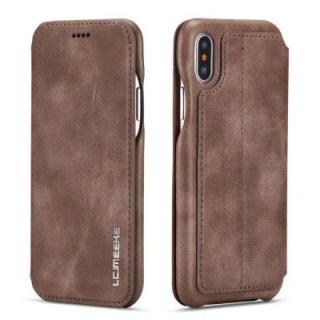 LC.IMEEKE For iPhone X Case Premium Leather Stand Cover with Card Slots