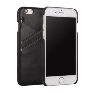 For iPhone 6 / 6s Genuine Leather Frosted Cowhide Back Cover Case with Card Slot
