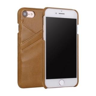 for iPhone 7 / 8 Genuine Leather Frosted Cowhide Back Cover Case with Card Slot