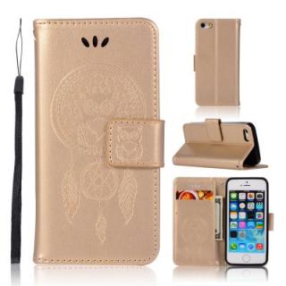 Owl Campanula Fashion Wallet Cover For iPhone 5/SE/5S Phone Bag With Stand PU Extravagant Retro Flip Leather Case