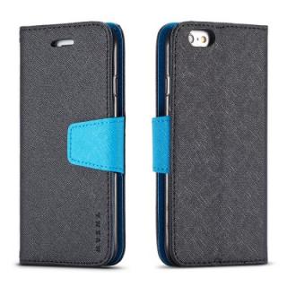 Cover Case For iPhone 6 Multifunktional Canvas Design Flip PU Leather Wallet Case