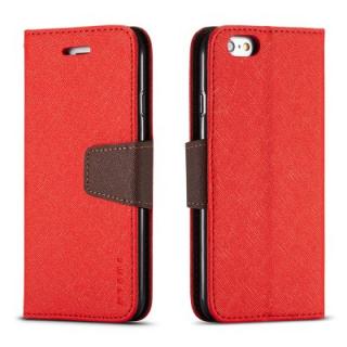 Cover Case For iPhone 6 Multifunktional Canvas Design Flip PU Leather Wallet Case