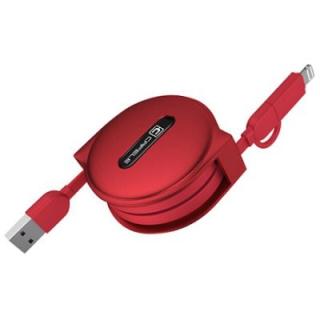 CAFELE 2 in 1 Micro USB / 8 Pin Cable