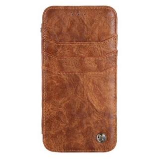 For iphone7 / 8 Vintage Wallet Genuine Leather Case Flip Book Phone Bag Cover with Card Holder