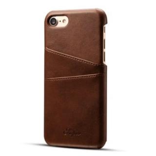 Suten for  iPhone 8 Case Luxury Brand Leather With Card Cases Mobile Phone Shell Coque