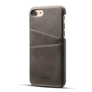 Suten for  iPhone 8 Case Luxury Brand Leather With Card Cases Mobile Phone Shell Coque