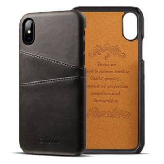 Suten for iPhone X Case Luxury Brand Leather With Card Cases Mobile Phone Shell Coque